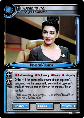NE - Deanna Troi, Ship's Counselor