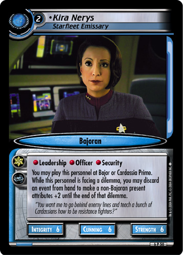 R2 - Kira Nerys, Starfleet Emissary