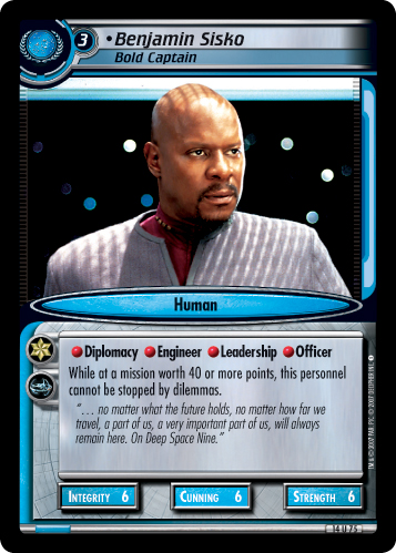 WYLB - Benjamin Sisko, Bold Captain